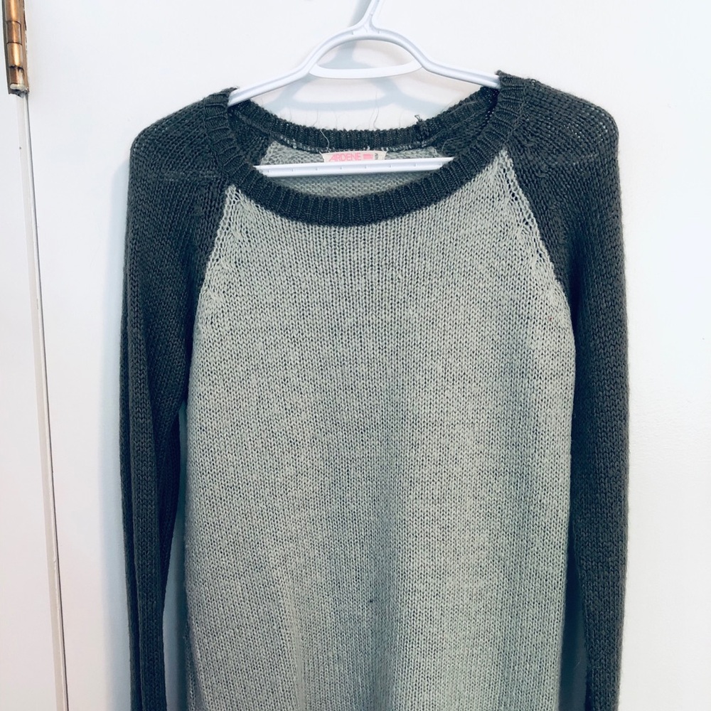 Grey and dark grey sweater ardene